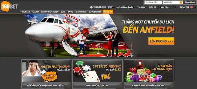 Quá trình xác thực tài khoản ở 188bet