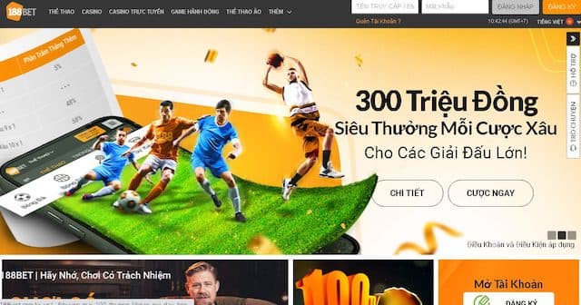 Nhà cái 188bet và những trò chơi an toàn