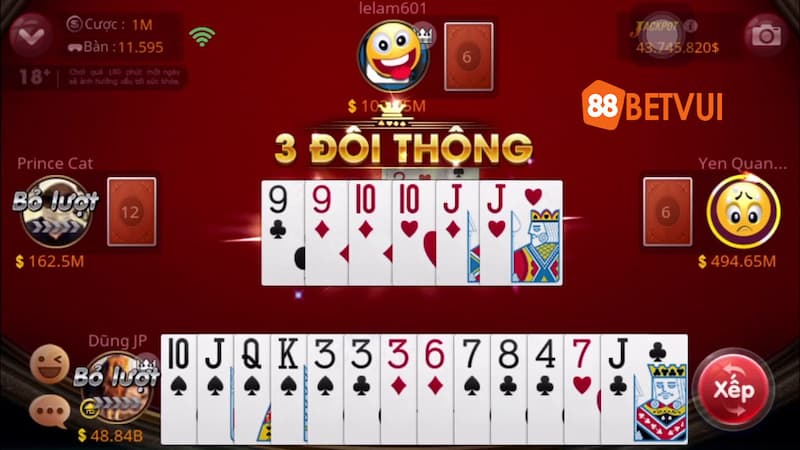 3 đôi thông chặt 2