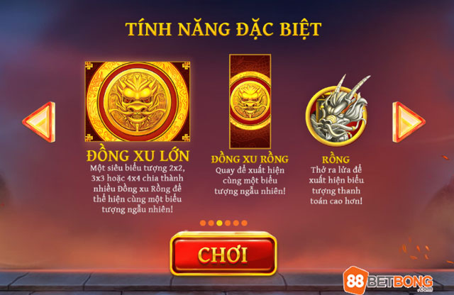 Tính năng đặc biệt trong game