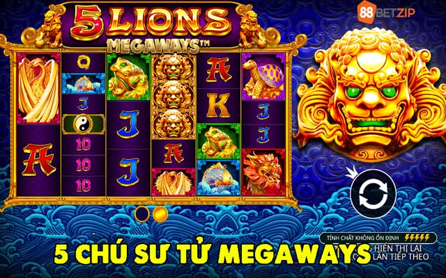 5 Chú Sư Tử Megaways