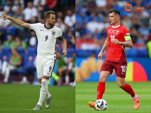 Anh Vs Thụy Sĩ sẽ có một cuộc chiến quyết liệt tại vòng tứ kết EURO 2024