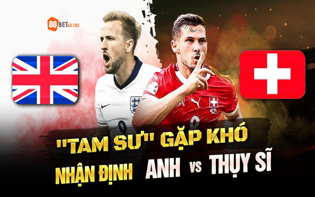 Anh Vs Thụy Sĩ