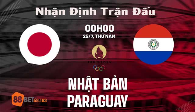 Phân tích kèo, dự đoán trận U23 Nhật Bản vs U23 Paraguay