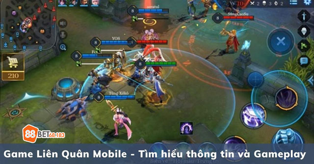 Giao diện game liên quân mobile