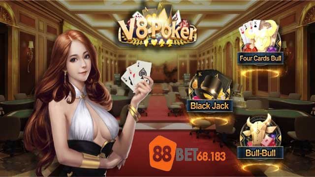 Tìm hiểu về sảnh game V8 Poker tại 88Bet