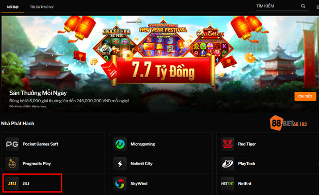 Giới thiệu về Jili Game 88BET